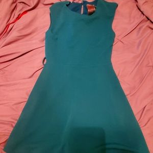 Moon collection teal dress